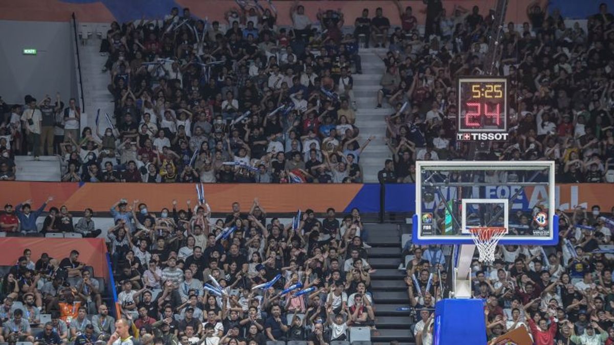 2023年FIBA世界杯的第一天,近18,000名观众出席,LOC已准备好预测访客密度