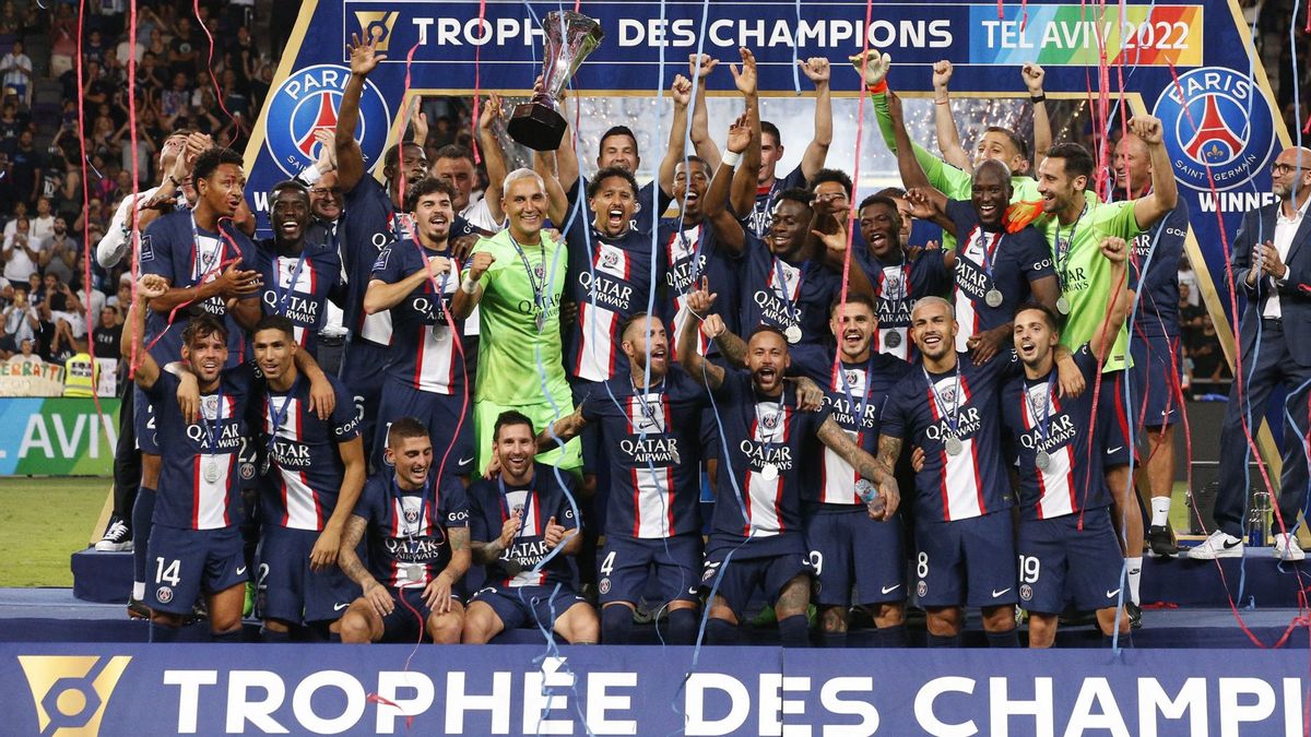 PSG Vs Nantes 4-0, Neymar And Messi Bring Les Parisiens More And More Dominate The French Super Cup