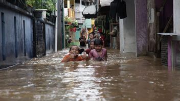 Pak Anies, Aujourd'hui 99 RT à Jakarta Sont Inondés