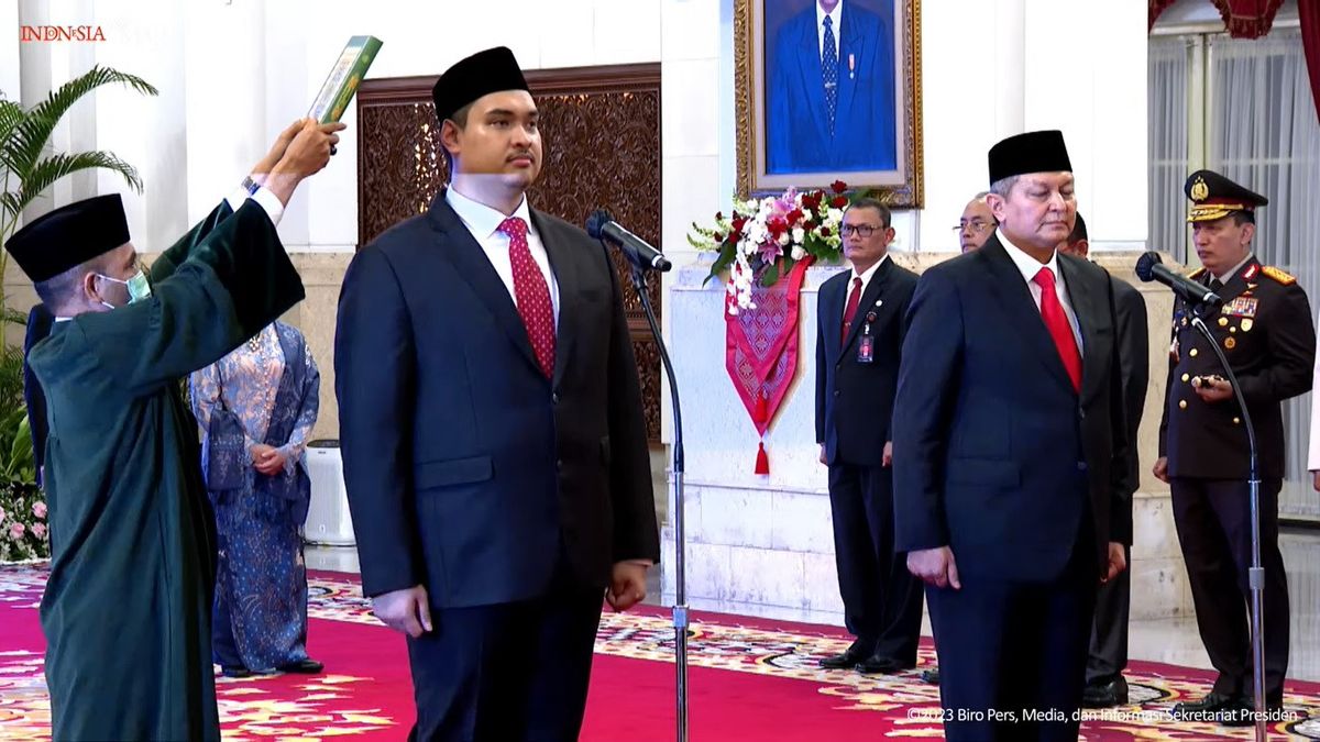 Legitimate! Jokowi Officially Inaugurates Dito Ariotejo As Menpora And Rycko Head Of BNPT