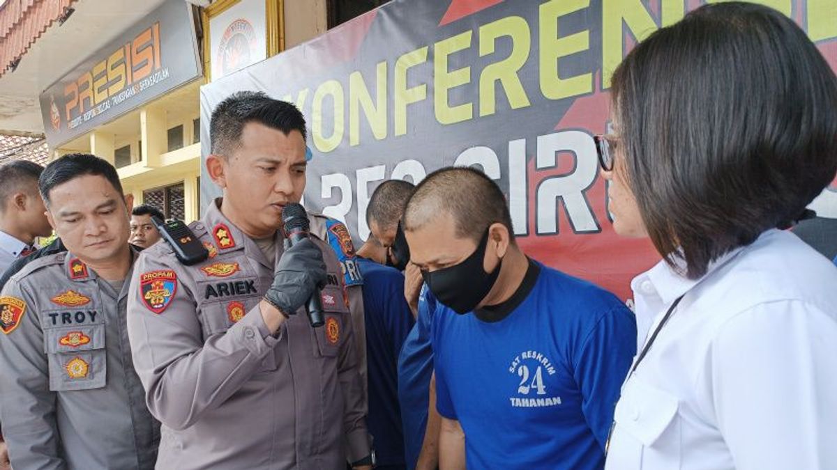 Police Arrested Syndicate Of Thieves And Fraudsters From Makassar In Cirebon