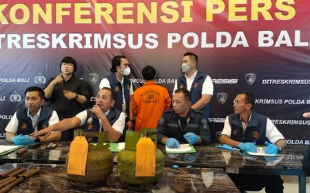 Polda Bali Bongkar Modus Pengoplos LPG 3 Kilogram