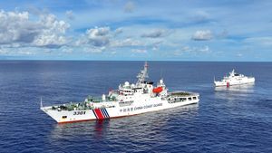 China Says Philippine Ships Try To Enter Their Waters And Act In Accordance With The Law