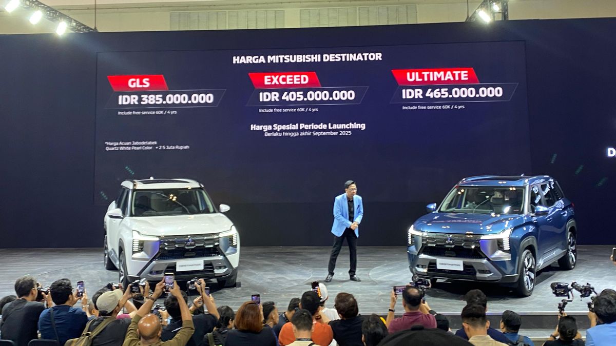 جاكرتا - أعلنت ميتسوبيشي رسميا عن سعر الوجهة بدءا من 300 مليون روبية إندونيسية في GIIAS 2025 ، وسيارة دفع رباعي ممتاز للأسرة الحديثة