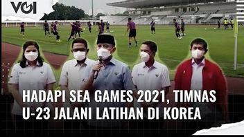 VIDEO: Hadapi SEA Games 2021, Timnas U-23 Jalani Latihan di Korea