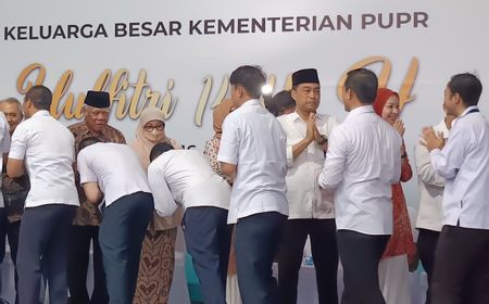 Gelar Halalbihalal Terakhir sebagai Menteri PUPR, Basuki: Kerja Lebih Baik Lagi