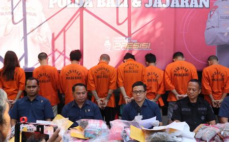 Polda Bali Tangkap 147 Tersangka Kasus Narkoba