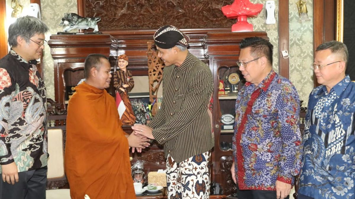 Vesak 2023 Commemoration In Borobudur, Ganjar Hopes The Process Will Run Smoothly