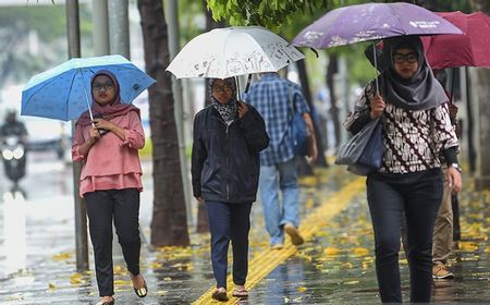 Awal Pekan 21 Oktober, Jaktim dan Jaksel Akan Diguyur Hujan pada Sore Hari