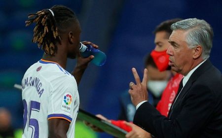 Ancelotti: Madrid Kalah Bukan karena Camavinga Jadi Bek Kiri