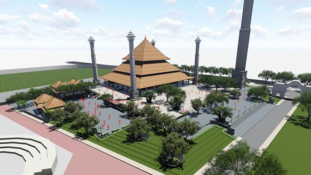 斯里维达里清真寺的建设将在曼格拉克一年后实现吉布兰 · 拉卡布明