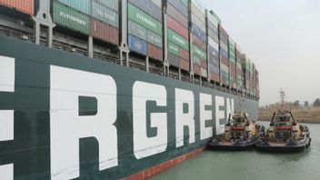 Evakuasi Kapal Ever Given di Terusan Suez Memasuki Masa Menentukan, Pemerintah Siapkan Pemindahan Kontainer 