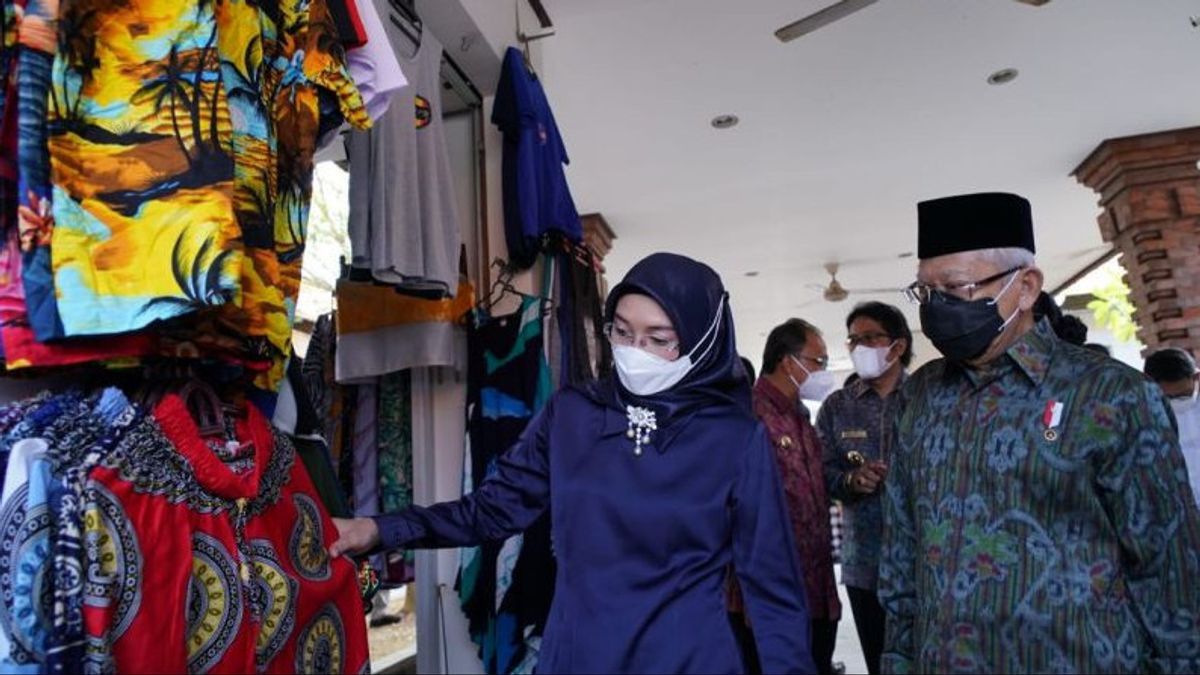 Berita Bali Terkini: Wapres Ma'ruf Amin Apresiasi Semangat Pelaku UMKM di Pulau Dewata untuk Bangkit pada Masa Pandemi 