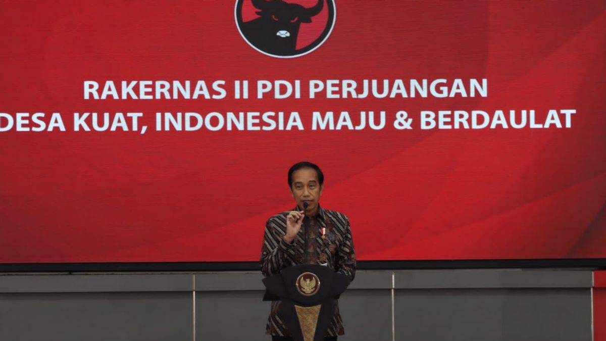 Pujian Jokowi untuk Megawati Soekarnoputri di Rakernas PDIP: Sangat Cantik dan Sagat Karismatik