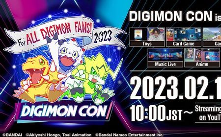 Bandai Namco Akan Ungkap Gim Digimon Baru dalam Acara Digimon Con 23