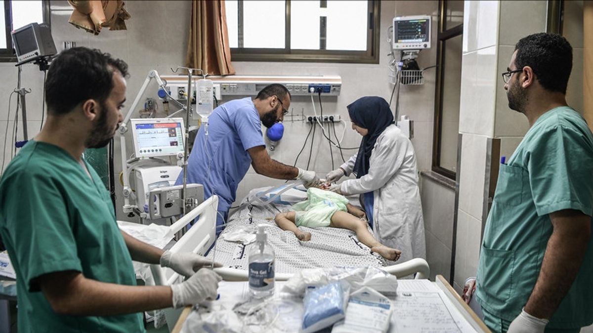 加沙地带共有2,000名医务人员没有食物来开斋节