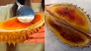 in brulee douce et douce de Durian Creme