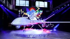 Iran Luncurkan Drone Mohajer 10: Mampu Terbang 24 Jam dan Jangkau Jarak 2.000 Kilometer, Bawa Berbagai Amunisi hingga Bom