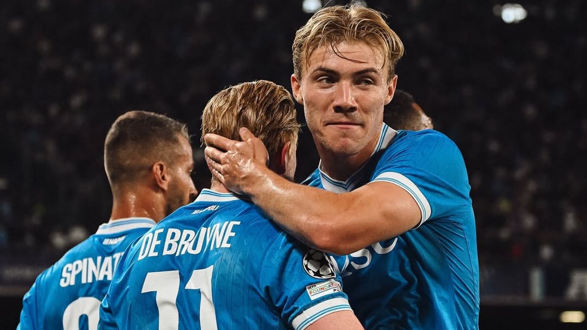 Hojlund Kembali Jadi Predator, Cetak Dua Gol Kemenangan Napoli di Liga Champions