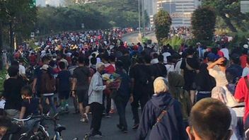 The Reason For The Car Free Day Event In Jakarta Is Crowded With Residents