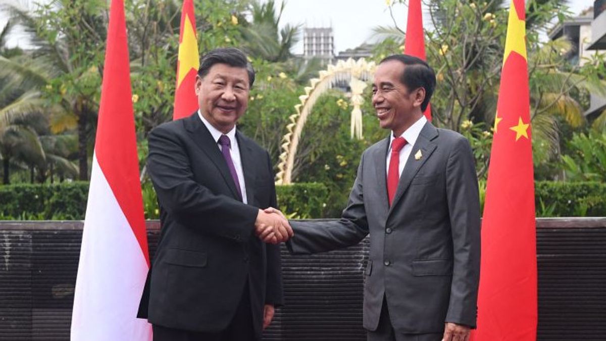 Jokowi-Xi Jinping Saksikan Uji Coba Kereta Cepat Jakarta-Bandung