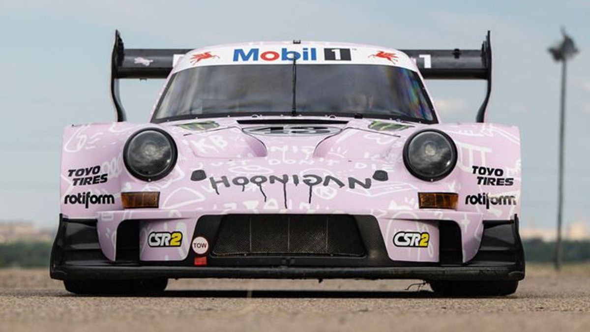 Kenang Ayah, Putri Ken Block akan Kendarai Porsche 911 Hoonipigasus ke Arena Pikes Peak