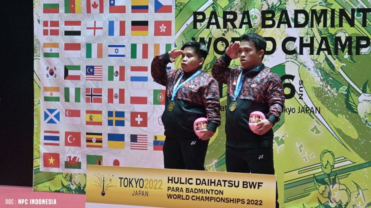 Indonesia Juara Umum Kejuaraan Dunia Para-Badminton BWF 2022