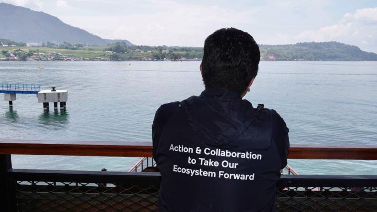 دعم الزوارق السريعة F1 2023 بحيرة توبا ، إريك ثوهير: شرف ل BUMN لتشجيع السياحة