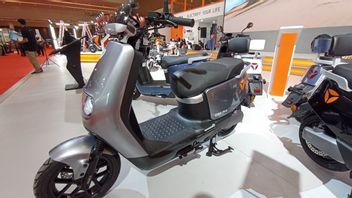 在 IIMS 2023 闭幕式上，Yadea 展示了他的电动摩托车与自由式动作的耐力