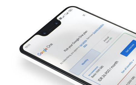 Paket Standar 200GB Hilang dari Situs Web Google One