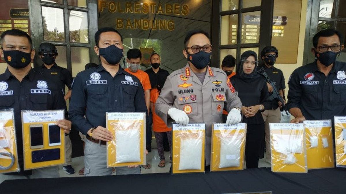 Married Couple In Bandung Hid Methamphetamine In The Microwave Arrested