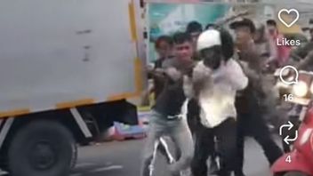 Tiga Pak Ogah di Putaran Daan Mogot Ditangkap Usai Aniaya Pemotor