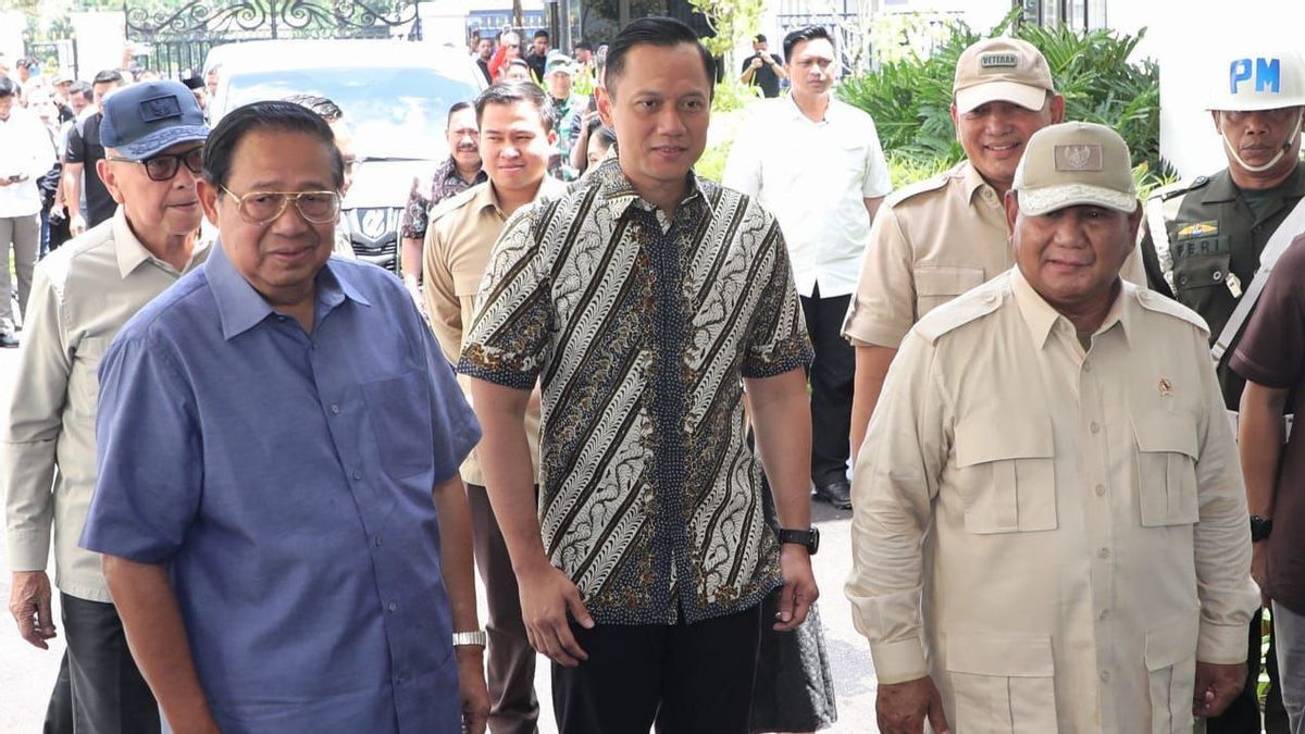  Temui SBY, Prabowo Ingin Pastikan Komitmen Partai Demokrat