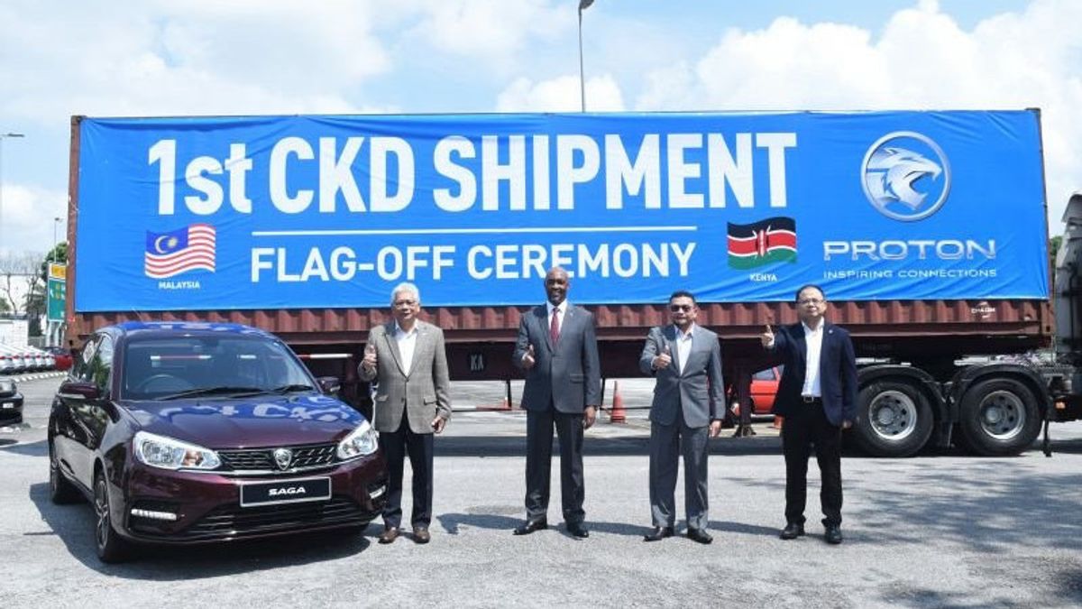 质子，马来西亚制造的汽车出口到肯尼亚