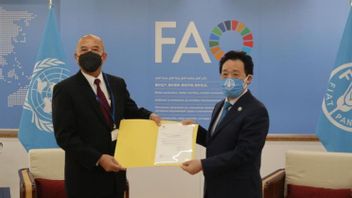  駐イタリアインドネシア大使、ローマのFAO事務局長に信用状を提出