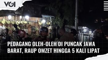 VIDEO: Libur Lebaran 2022, Pedagang Oleh-Oleh di Puncak Jawa Barat, Raup Omzet hingga 5 Kali Lipat