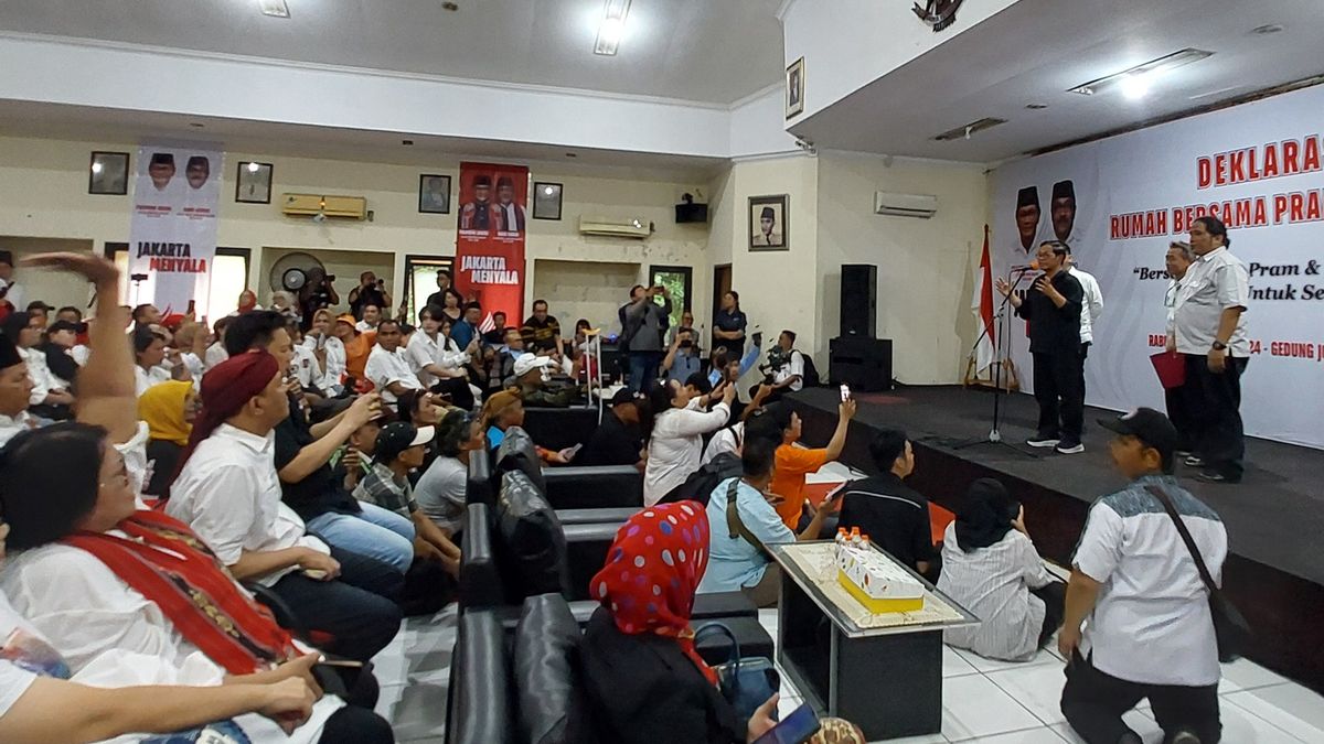 Ingin Bangun Balai Rakyat di Tiap Kelurahan, Pramono: Tempat Silaturahmi, Pacaran Juga Enggak Apa-apa    