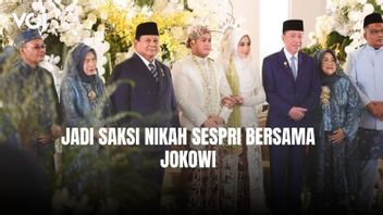 President Prabowo Sheds Tears While Witnessing the Wedding of Sespri Agung Surahman