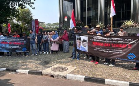 KPK Digeruduk Pendemo, Desak Periksa Menag Yaqut Terkait Sengkarut Kuota Haji