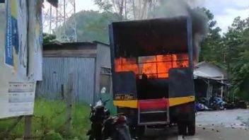 Demo Mahasiswa Uncen Ricuh, 4 Polisi Terluka, Truk Operasional Dibakar