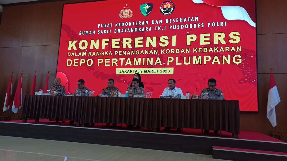 Pertamina Plumpang仓库火灾受害者身体部位的身份通过DNA得知