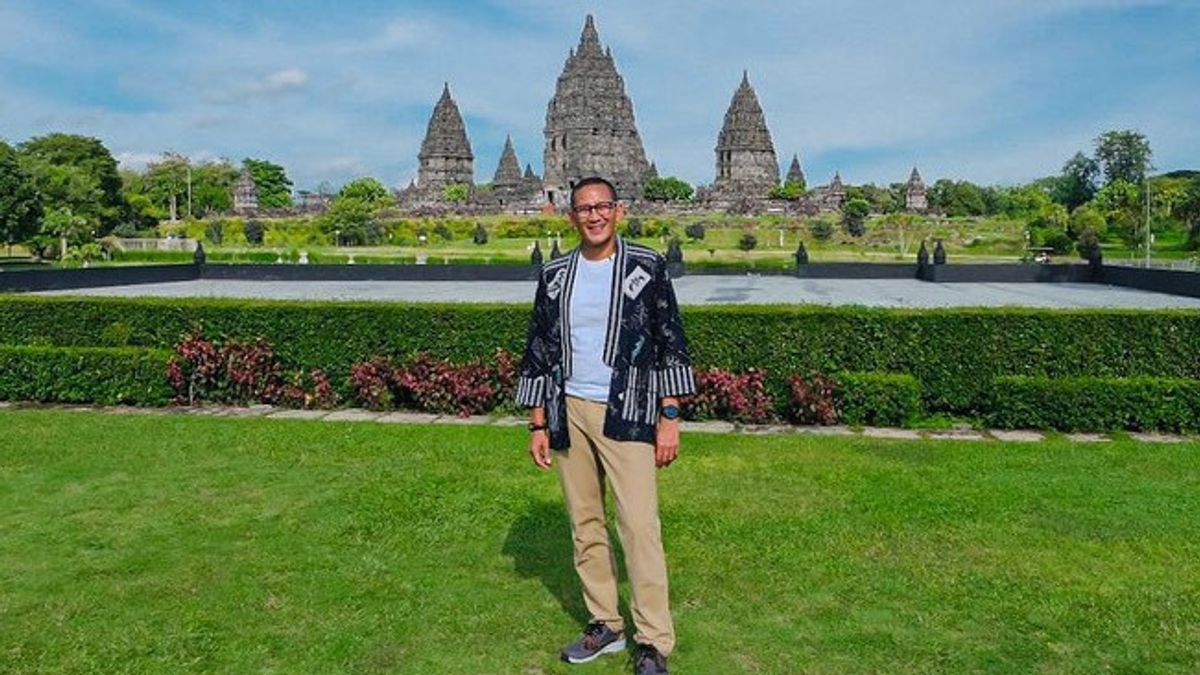 国内机票价格下降，Menparekraf Sandiaga希望印尼的旅游兴趣增加