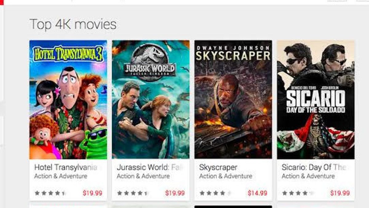 Google Hapus Kategori Film dan TV di Play Store, Ada Apa?