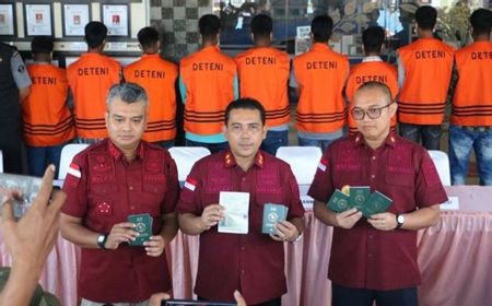 Imigrasi Dumai Amankan 26 WNA yang Berupaya Menyeberang ke Malaysia