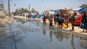 PBB Peringatkan Banjir Ancam 40 Persen Wilayah Gaza, 760 Lokasi Berisiko Tinggi