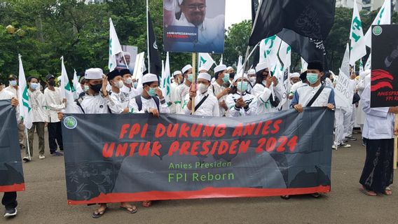 Pengakuan Peserta Aksi FPI Reborn Dukung Anies Capres Dibayar Rp150 Ribu, Gun Romli: <i>Emang</i> Ada Dukung Anies <i>Gak Pake</i> Bayaran? 