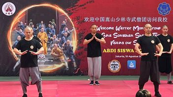 Ajarkan Kungfu Shaolin, Yayasan Abdi Siswa Kedatangan Warrior Monk Group
