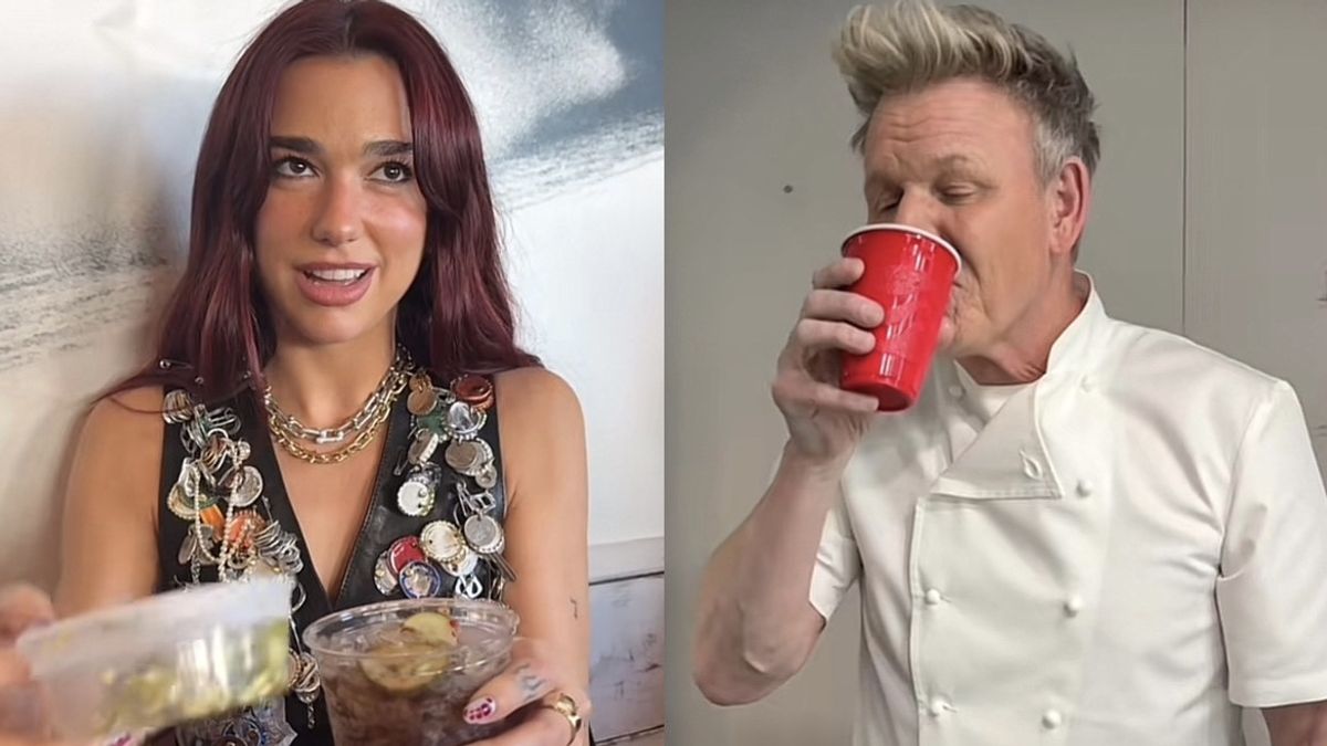 Try A Viral Soda Drink In The Style Of Dua Lipa, This Is Gordoncheads Reaction