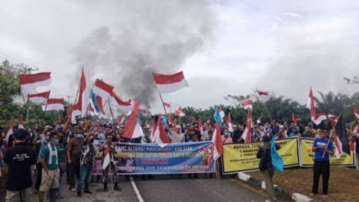PT DSI Will Be Summoned By Riau Provincial Government Regarding Land Disputes With Residents In Siak That End In Chaos