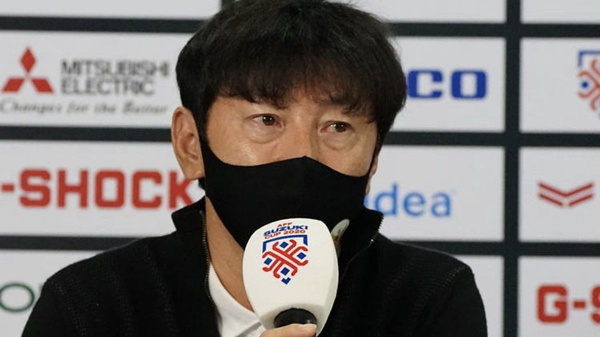 Cool! Shin Tae-yong Nominated For Best Coach 2020 AFF Cup